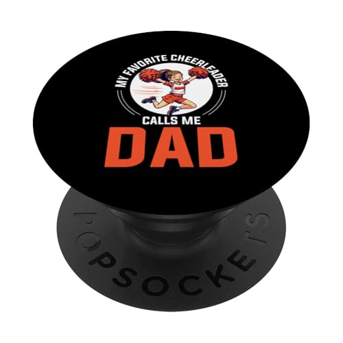 Cheer Dad Cheerleading Vatertag PopSockets Klebender PopGrip Cheer Dad Cheerleading Vatertag PopSockets Klebender PopGrip von Cheer Dad Gift for Men