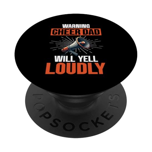 Cheer Dad Cheerleading Vatertag PopSockets Klebender PopGrip Cheer Dad Cheerleading Vatertag PopSockets Klebender PopGrip von Cheer Dad Gift for Men