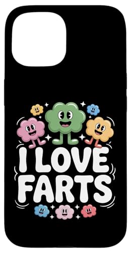 Ich liebe Fürze, niedliche Cloud-Charaktere, lustig Hülle für iPhone 15 Ich liebe Fürze, niedliche Cloud-Charaktere, lustig Hülle für iPhone 15 von Cheerful Cloud Characters Humor Fun