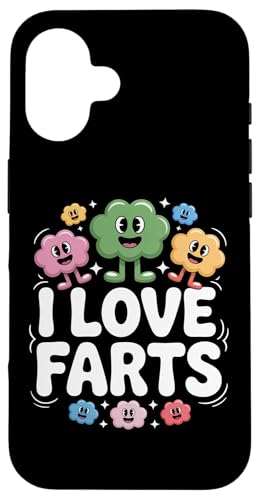 Ich liebe Fürze, niedliche Cloud-Charaktere, lustig Hülle für iPhone 16 Ich liebe Fürze, niedliche Cloud-Charaktere, lustig Hülle für iPhone 16 von Cheerful Cloud Characters Humor Fun