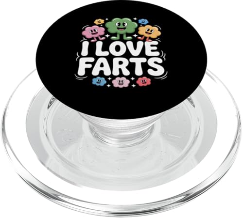 Ich liebe Fürze, niedliche Cloud-Charaktere, lustig PopSockets PopGrip für MagSafe Ich liebe Fürze, niedliche Cloud-Charaktere, lustig PopSockets PopGrip für MagSafe von Cheerful Cloud Characters Humor Fun
