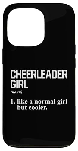 Hülle für iPhone 13 Pro Cheerleading Mädchen Nomen Definition Cheerleader Cheerdance von Cheerleader Gift Idea Cheerleading Gymnast Sport