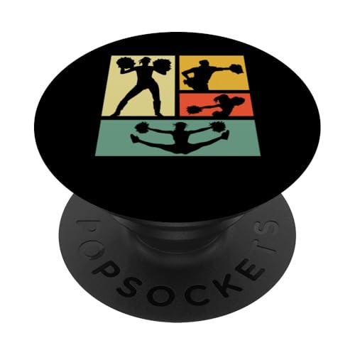 Coole Cheerleader-Kunst Männer Frauen Cheerleading Cheer Squad Team PopSockets Klebender PopGrip Coole Cheerleader-Kunst Männer Frauen Cheerleading Cheer Squad Team PopSockets Klebender PopGrip von Cheerleading Shirts For Women Girls Cheer Gifts