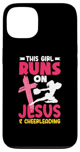 Dieses Mädchen läuft auf Jesus los und Cheerleading Girls Hülle für iPhone 13 Dieses Mädchen läuft auf Jesus los und Cheerleading Girls Hülle für iPhone 13 von Cheerleading Shirts For Women Girls Cheer Gifts