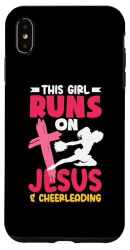 Dieses Mädchen läuft auf Jesus los und Cheerleading Girls Hülle für iPhone XS Max Dieses Mädchen läuft auf Jesus los und Cheerleading Girls Hülle für iPhone XS Max von Cheerleading Shirts For Women Girls Cheer Gifts