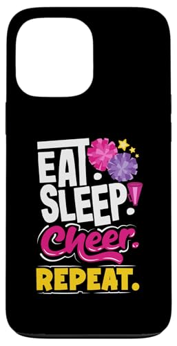 Essen, schlafen, jubeln, Cheerleaderin wiederholen Hülle für iPhone 13 Pro Max Essen, schlafen, jubeln, Cheerleaderin wiederholen Hülle für iPhone 13 Pro Max von Cheerleading Shirts For Women Girls Cheer Gifts