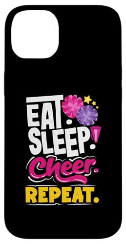 Essen, schlafen, jubeln, Cheerleaderin wiederholen Hülle für iPhone 14 Plus von Cheerleading Shirts For Women Girls Cheer Gifts