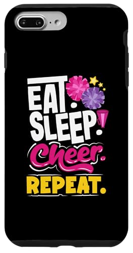 Essen, schlafen, jubeln, Cheerleaderin wiederholen Hülle für iPhone 7 Plus/8 Plus Essen, schlafen, jubeln, Cheerleaderin wiederholen Hülle für iPhone 7 Plus/8 Plus von Cheerleading Shirts For Women Girls Cheer Gifts