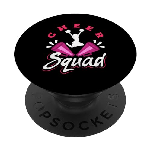 Niedliche Cheerleader-Kunst Frauen Mädchen Cheer Squad Cheer Flyer PopSockets Klebender PopGrip Niedliche Cheerleader-Kunst Frauen Mädchen Cheer Squad Cheer Flyer PopSockets Klebender PopGrip von Cheerleading Shirts For Women Girls Cheer Gifts