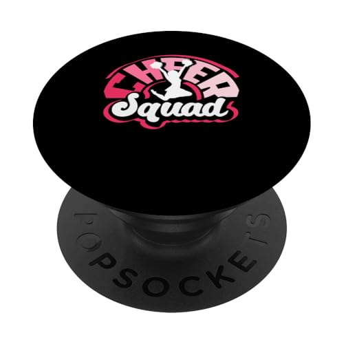 Niedliche Cheerleader-Kunst Frauen Mädchen Cheer Squad Cheer Flyer PopSockets Klebender PopGrip Niedliche Cheerleader-Kunst Frauen Mädchen Cheer Squad Cheer Flyer PopSockets Klebender PopGrip von Cheerleading Shirts For Women Girls Cheer Gifts