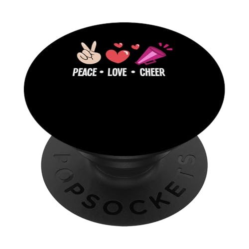 Niedliches Cheerleader-Design für Frauen und Mädchen, Cheerleading-Cheer PopSockets Klebender PopGrip Niedliches Cheerleader-Design für Frauen und Mädchen, Cheerleading-Cheer PopSockets Klebender PopGrip von Cheerleading Shirts For Women Girls Cheer Gifts