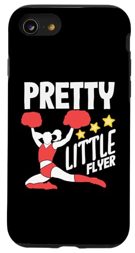 Pretty Little Flyer Cheerleader-Mädchen Hülle für iPhone SE (2020) / 7 / 8 von Cheerleading Shirts For Women Girls Cheer Gifts