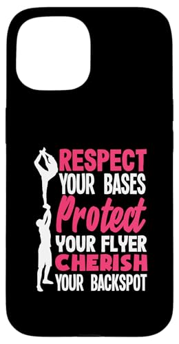 Respektiere deine Basis Cheerleaderin Cheerleading Girl Hülle für iPhone 15 Respektiere deine Basis Cheerleaderin Cheerleading Girl Hülle für iPhone 15 von Cheerleading Shirts For Women Girls Cheer Gifts