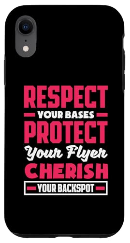 Respektiere deine Basis Cheerleaderin Cheerleading Girl Hülle für iPhone XR Respektiere deine Basis Cheerleaderin Cheerleading Girl Hülle für iPhone XR von Cheerleading Shirts For Women Girls Cheer Gifts