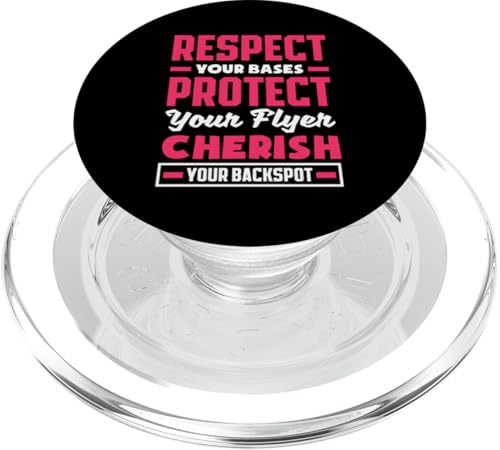Respektiere deine Basis Cheerleaderin Cheerleading Girl PopSockets PopGrip für MagSafe Respektiere deine Basis Cheerleaderin Cheerleading Girl PopSockets PopGrip für MagSafe von Cheerleading Shirts For Women Girls Cheer Gifts