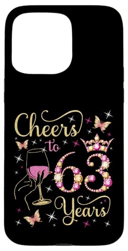 Ein Hoch auf 63 Jahre, 63. Geburtstag der Königin, 63 Jahre Geburtstag Hülle für iPhone 15 Pro Max Ein Hoch auf 63 Jahre, 63. Geburtstag der Königin, 63 Jahre Geburtstag Hülle für iPhone 15 Pro Max von Cheers It's My Birthday Queen's B-Day Party