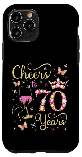 Ein Hoch auf 70 Jahre, 70. Geburtstag der Königin, 70 Jahre Geburtstag Hülle für iPhone 11 Pro Ein Hoch auf 70 Jahre, 70. Geburtstag der Königin, 70 Jahre Geburtstag Hülle für iPhone 11 Pro von Cheers It's My Birthday Queen's B-Day Party