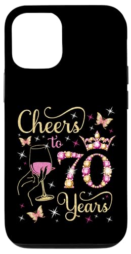 Ein Hoch auf 70 Jahre, 70. Geburtstag der Königin, 70 Jahre Geburtstag Hülle für iPhone 12/12 Pro Ein Hoch auf 70 Jahre, 70. Geburtstag der Königin, 70 Jahre Geburtstag Hülle für iPhone 12/12 Pro von Cheers It's My Birthday Queen's B-Day Party