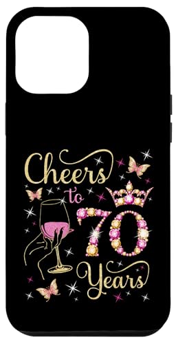 Ein Hoch auf 70 Jahre, 70. Geburtstag der Königin, 70 Jahre Geburtstag Hülle für iPhone 12 Pro Max Ein Hoch auf 70 Jahre, 70. Geburtstag der Königin, 70 Jahre Geburtstag Hülle für iPhone 12 Pro Max von Cheers It's My Birthday Queen's B-Day Party