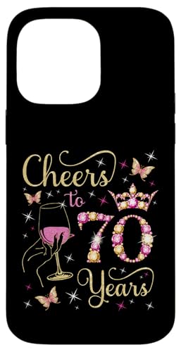 Ein Hoch auf 70 Jahre, 70. Geburtstag der Königin, 70 Jahre Geburtstag Hülle für iPhone 14 Pro Max Ein Hoch auf 70 Jahre, 70. Geburtstag der Königin, 70 Jahre Geburtstag Hülle für iPhone 14 Pro Max von Cheers It's My Birthday Queen's B-Day Party