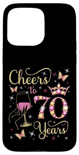 Ein Hoch auf 70 Jahre, 70. Geburtstag der Königin, 70 Jahre Geburtstag Hülle für iPhone 15 Pro Max Ein Hoch auf 70 Jahre, 70. Geburtstag der Königin, 70 Jahre Geburtstag Hülle für iPhone 15 Pro Max von Cheers It's My Birthday Queen's B-Day Party