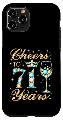 Ein Hoch auf die 71. Geburtstagsparty zum 71. Geburtstag von Frau Prinzessin Queen Hülle für iPhone 11 Pro Ein Hoch auf die 71. Geburtstagsparty zum 71. Geburtstag von Frau Prinzessin Queen Hülle für iPhone 11 Pro von Cheers It's My Birthday Queen's B-Day Party