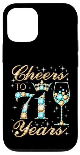 Ein Hoch auf die 71. Geburtstagsparty zum 71. Geburtstag von Frau Prinzessin Queen Hülle für iPhone 12/12 Pro Ein Hoch auf die 71. Geburtstagsparty zum 71. Geburtstag von Frau Prinzessin Queen Hülle für iPhone 12/12 Pro von Cheers It's My Birthday Queen's B-Day Party