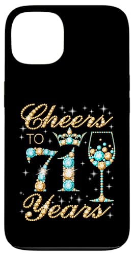 Ein Hoch auf die 71. Geburtstagsparty zum 71. Geburtstag von Frau Prinzessin Queen Hülle für iPhone 13 Ein Hoch auf die 71. Geburtstagsparty zum 71. Geburtstag von Frau Prinzessin Queen Hülle für iPhone 13 von Cheers It's My Birthday Queen's B-Day Party