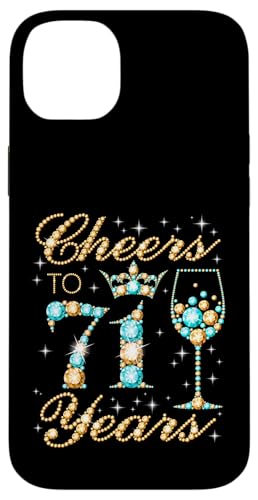 Ein Hoch auf die 71. Geburtstagsparty zum 71. Geburtstag von Frau Prinzessin Queen Hülle für iPhone 14 Plus Ein Hoch auf die 71. Geburtstagsparty zum 71. Geburtstag von Frau Prinzessin Queen Hülle für iPhone 14 Plus von Cheers It's My Birthday Queen's B-Day Party