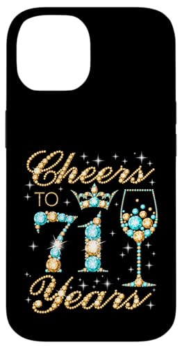 Ein Hoch auf die 71. Geburtstagsparty zum 71. Geburtstag von Frau Prinzessin Queen Hülle für iPhone 14 Ein Hoch auf die 71. Geburtstagsparty zum 71. Geburtstag von Frau Prinzessin Queen Hülle für iPhone 14 von Cheers It's My Birthday Queen's B-Day Party