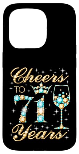 Ein Hoch auf die 71. Geburtstagsparty zum 71. Geburtstag von Frau Prinzessin Queen Hülle für iPhone 15 Pro Ein Hoch auf die 71. Geburtstagsparty zum 71. Geburtstag von Frau Prinzessin Queen Hülle für iPhone 15 Pro von Cheers It's My Birthday Queen's B-Day Party
