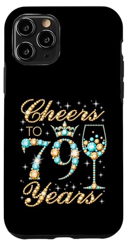 Ein Hoch auf die 79. Geburtstagsfeier zum 79. Geburtstag, Frau, Prinzessin Königin Hülle für iPhone 11 Pro Ein Hoch auf die 79. Geburtstagsfeier zum 79. Geburtstag, Frau, Prinzessin Königin Hülle für iPhone 11 Pro von Cheers It's My Birthday Queen's B-Day Party