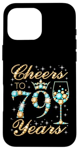 Ein Hoch auf die 79. Geburtstagsfeier zum 79. Geburtstag, Frau, Prinzessin Königin Hülle für iPhone 16 Pro Max Ein Hoch auf die 79. Geburtstagsfeier zum 79. Geburtstag, Frau, Prinzessin Königin Hülle für iPhone 16 Pro Max von Cheers It's My Birthday Queen's B-Day Party
