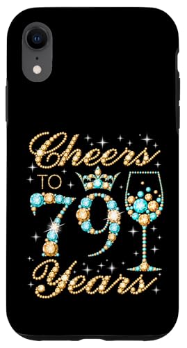 Ein Hoch auf die 79. Geburtstagsfeier zum 79. Geburtstag, Frau, Prinzessin Königin Hülle für iPhone XR Ein Hoch auf die 79. Geburtstagsfeier zum 79. Geburtstag, Frau, Prinzessin Königin Hülle für iPhone XR von Cheers It's My Birthday Queen's B-Day Party