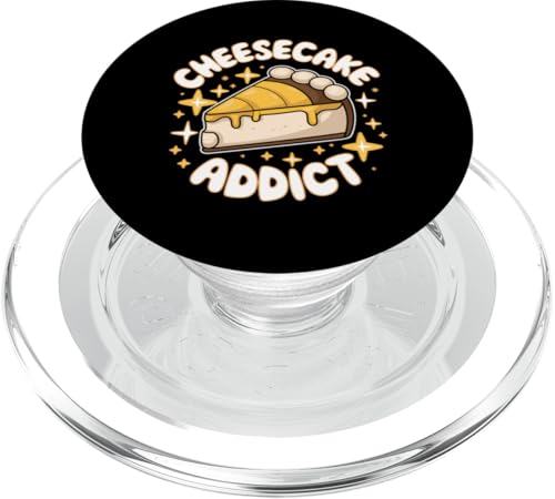 Backen Käsekuchenliebhaber Konditor Süßzahnbäcker PopSockets PopGrip für MagSafe von Cheesecake Shirt All I Want Is Cheesecake