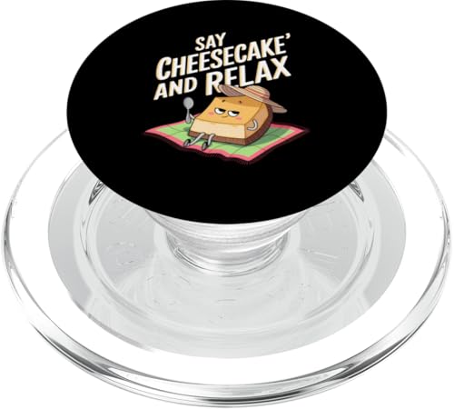 Bäckerei Käsekuchen Käse Esser Dessert Liebhaber Süßigkeiten Backen PopSockets PopGrip für MagSafe von Cheesecake Shirt All I Want Is Cheesecake