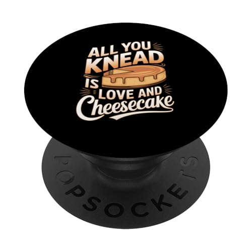 Baking Cheesecake Day Cheese Lover Sweet Tooth Baker PopSockets Klebender PopGrip von Cheesecake Shirt All I Want Is Cheesecake
