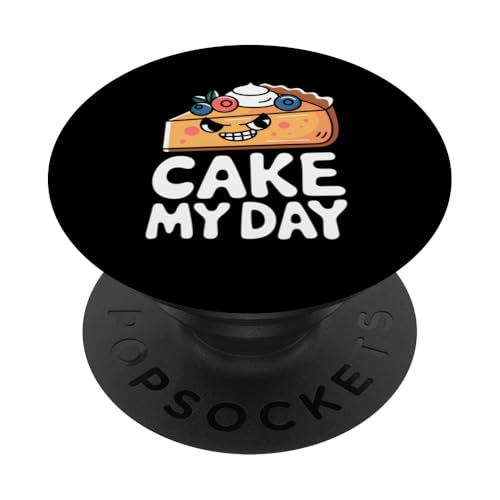 Cheesecake Lover Baker Dessert Feinschmecker Cheese Eater PopSockets Klebender PopGrip von Cheesecake Shirt All I Want Is Cheesecake
