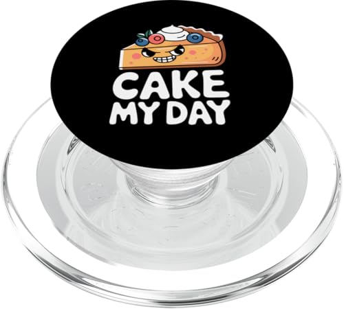 Cheesecake Lover Baker Dessert Feinschmecker Cheese Eater PopSockets PopGrip für MagSafe von Cheesecake Shirt All I Want Is Cheesecake