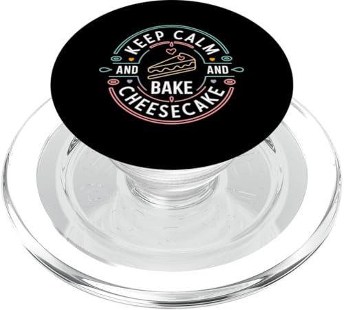 Cheesecake Lover Cheesecake Day Cheesecake Lover Sweets Cake PopSockets PopGrip für MagSafe von Cheesecake Shirt All I Want Is Cheesecake