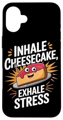 Cheesecake Lover Sweet Tooth Confiser Cheese Eater Hülle für iPhone 16 Plus Cheesecake Lover Sweet Tooth Confiser Cheese Eater Hülle für iPhone 16 Plus von Cheesecake Shirt All I Want Is Cheesecake