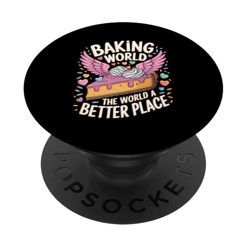 Cheesecake Lover Sweet Tooth Dessert Liebhaber Baker Bakery PopSockets Klebender PopGrip von Cheesecake Shirt All I Want Is Cheesecake