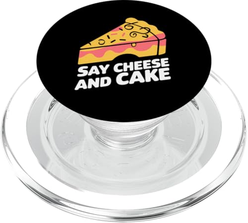 Cheesecake Süßigkeiten Bäckerei Sweet Tooth Cheesecake Day Bakery PopSockets PopGrip für MagSafe von Cheesecake Shirt All I Want Is Cheesecake