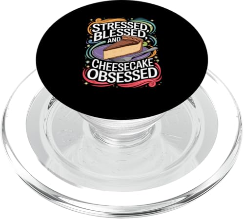 Dessert Foodies Süßigkeiten Bäckerei Käsekuchen Käse Esser PopSockets PopGrip für MagSafe Dessert Foodies Süßigkeiten Bäckerei Käsekuchen Käse Esser PopSockets PopGrip für MagSafe von Cheesecake Shirt All I Want Is Cheesecake