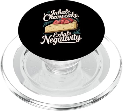 Käsekuchen-Dessert-Feinschmecker Cheese Lover Sweets Bakery PopSockets PopGrip für MagSafe Käsekuchen-Dessert-Feinschmecker Cheese Lover Sweets Bakery PopSockets PopGrip für MagSafe von Cheesecake Shirt All I Want Is Cheesecake