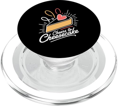 Konditor Käsekuchen-Liebhaber Bäckerei Süßzahn-Süßigkeiten PopSockets PopGrip für MagSafe von Cheesecake Shirt All I Want Is Cheesecake