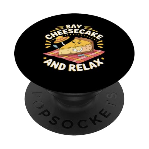Backen Dessert Feinschmecker Käse Kuchen Liebhaber Käsekuchen Tag PopSockets Klebender PopGrip Backen Dessert Feinschmecker Käse Kuchen Liebhaber Käsekuchen Tag PopSockets Klebender PopGrip von Cheesecake Shirts for Cheesecake Day