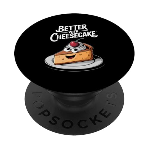 Bäcker, Konditor, Cheesecake Day, Süßwarenbäckerei PopSockets Klebender PopGrip Bäcker, Konditor, Cheesecake Day, Süßwarenbäckerei PopSockets Klebender PopGrip von Cheesecake Shirts for Cheesecake Day