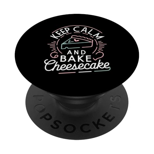 Baker Cheesecake Lover Dessert Käse Kuchen Bäckerei Süßigkeiten PopSockets Klebender PopGrip Baker Cheesecake Lover Dessert Käse Kuchen Bäckerei Süßigkeiten PopSockets Klebender PopGrip von Cheesecake Shirts for Cheesecake Day