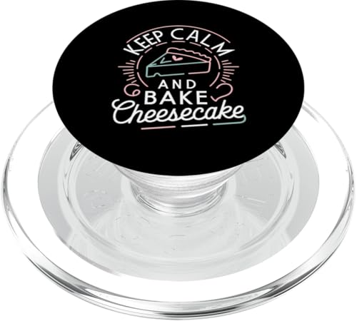 Baker Cheesecake Lover Dessert Käse Kuchen Bäckerei Süßigkeiten PopSockets PopGrip für MagSafe von Cheesecake Shirts for Cheesecake Day